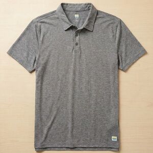 Vuori Charcoal Polo Shirt